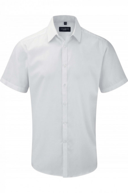 CHEMISE HOMME MANCHE COURTES À CHEVRONS