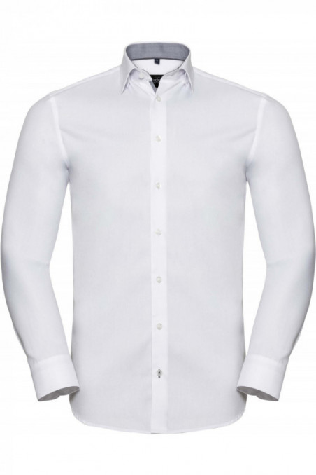 CHEMISE A MOTIFS CHEVRONS MANCHES LONGUES