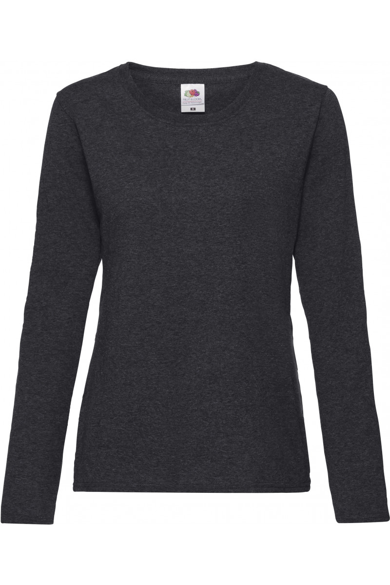 T-SHIRT FEMME MANCHES LONGUES VALUEWEIGHT (61-404-0)