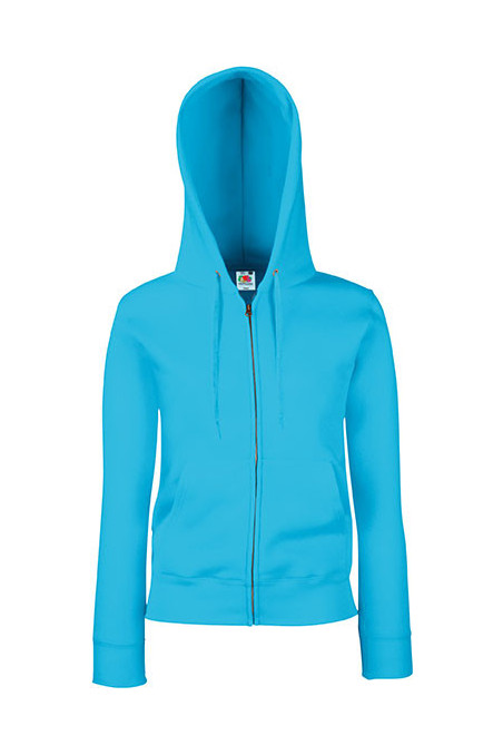 SWEAT-SHIRT FEMME ZIPPÉ CAPUCHE PREMIUM (62-118-0)