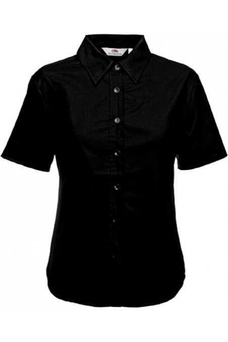 CHEMISE FEMME MANCHES COURTES OXFORD (65-000-0)