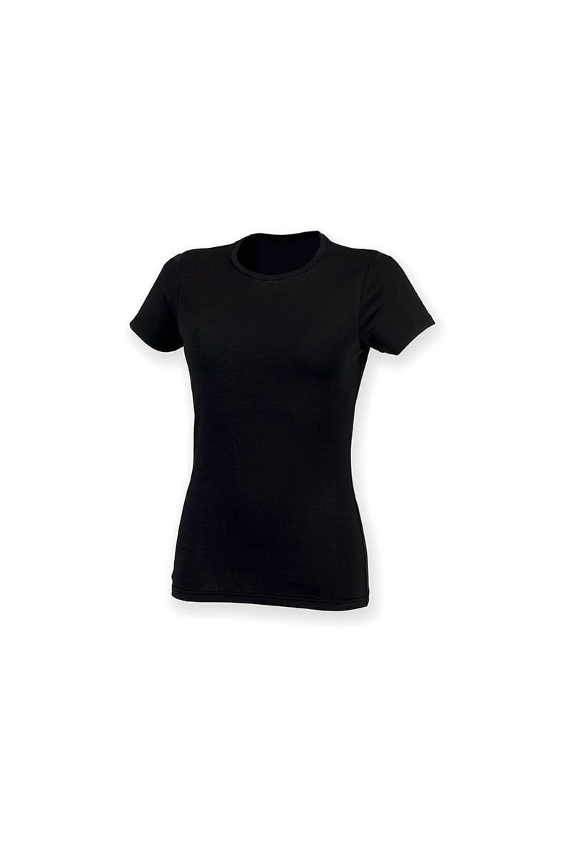 T-shirt femme col rond Feel Good