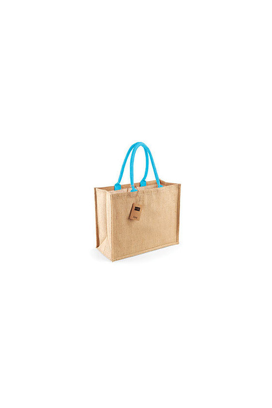 Sac shopping classique en jute