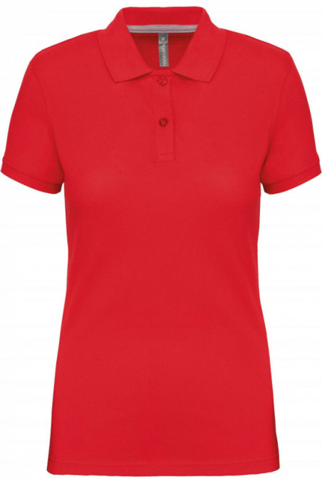 Polo manches courtes femme