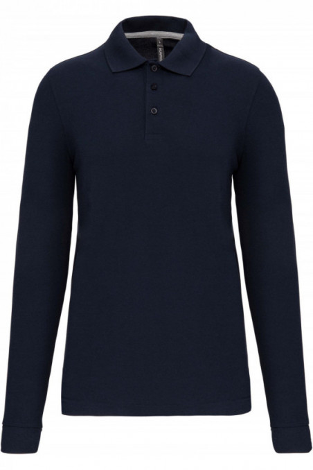 Polo manches longues homme