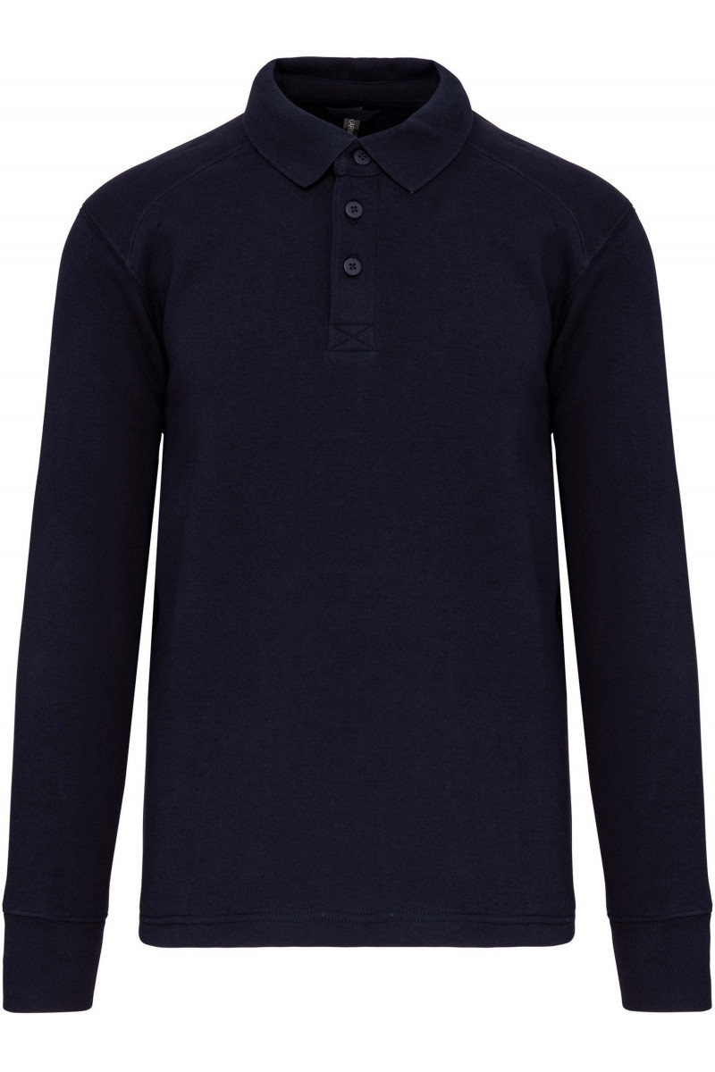 Sweat-shirt col polo homme