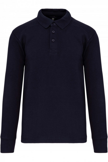 Sweat-shirt col polo homme