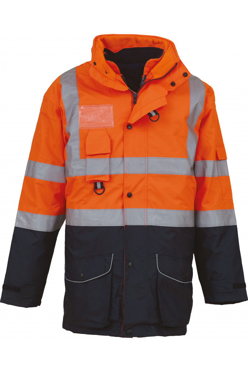 Parka de sécurité haute visibilité 7 en 1