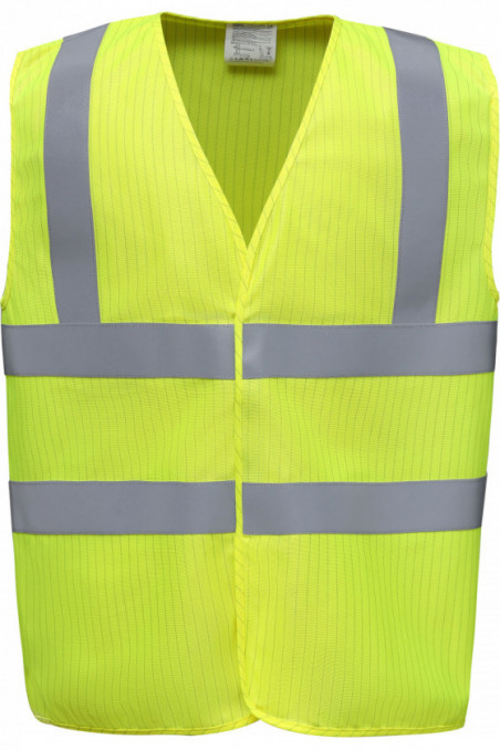 GILET HAUTE VISIBILITÉ, LSF (CHALEUR ET FLAMME) & ANTISTATIQUE