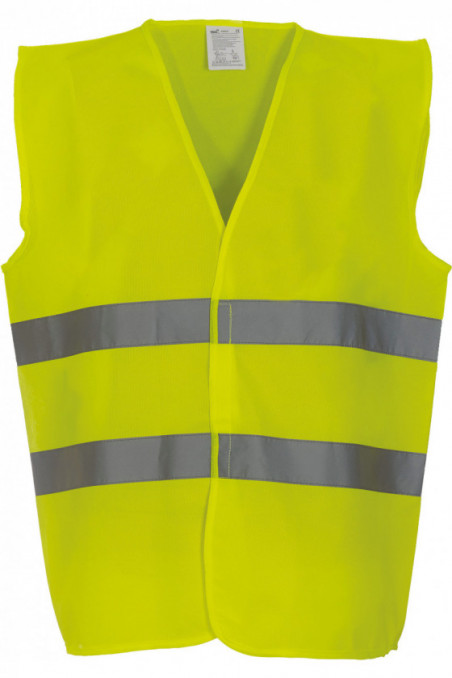 Gilet à 2 bandes haute visibilité