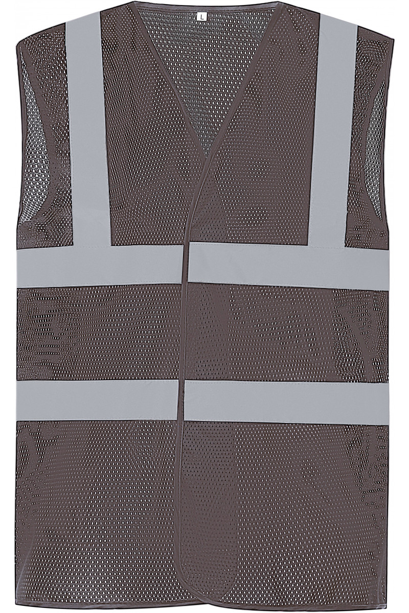 Gilet haute visibilité à maille ajourée recyclée