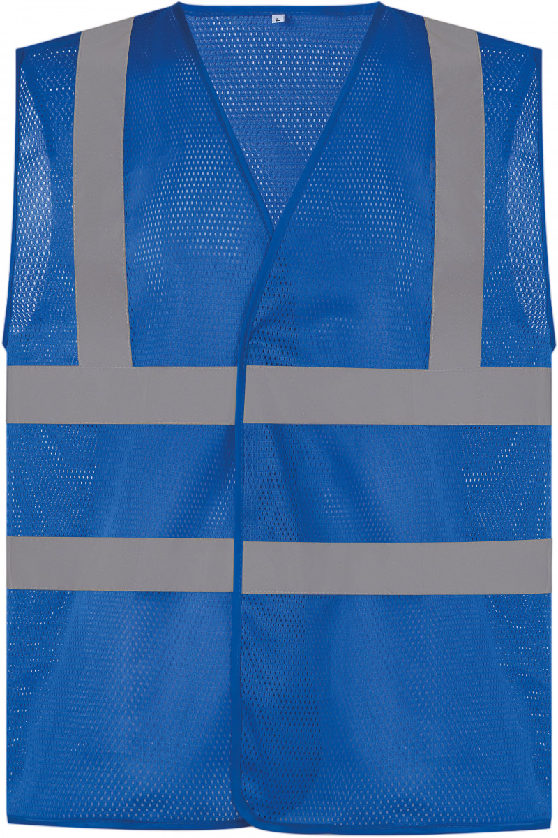 Gilet haute visibilité à maille ajourée recyclée