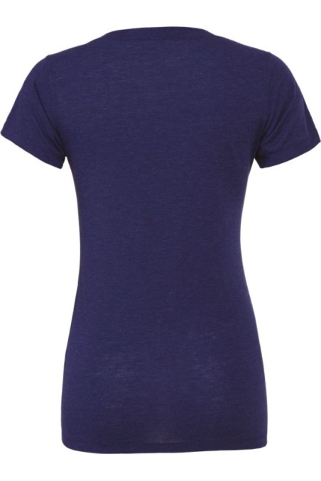 T-shirt femme triblend col rond