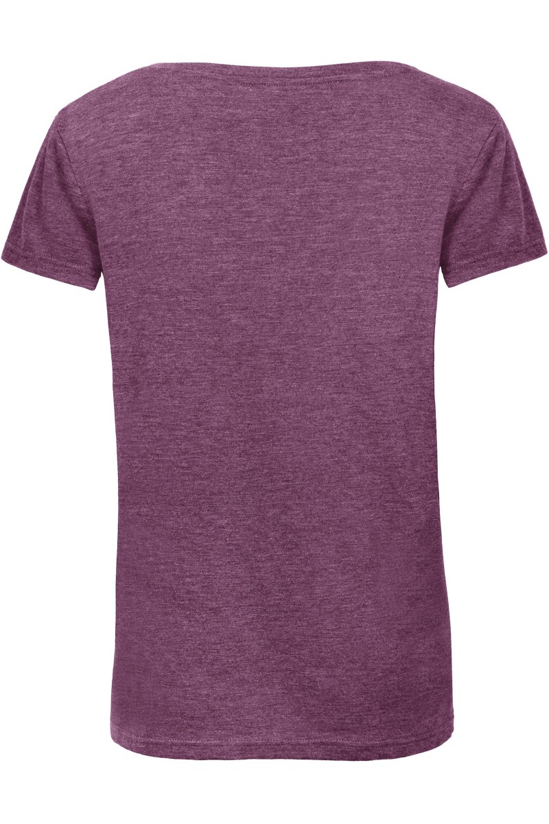 T-shirt Triblend col rond Femme