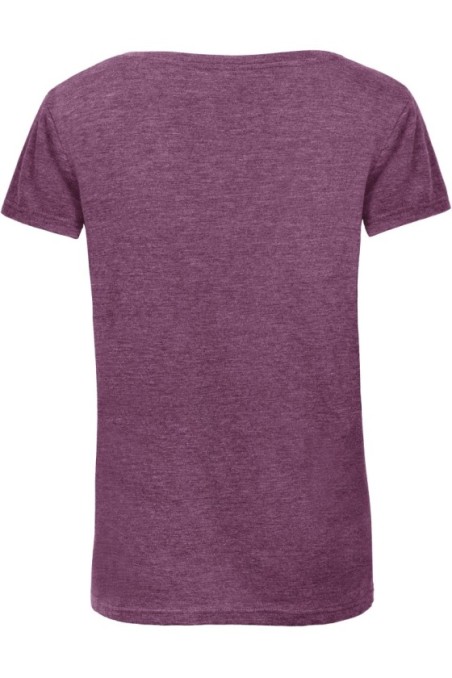 T-shirt Triblend col rond Femme
